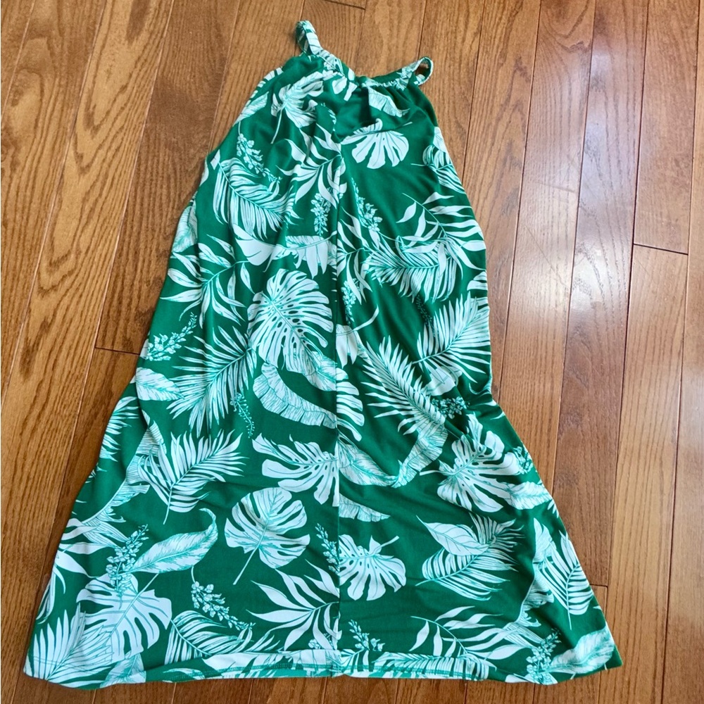 Tahari- Tropical Green Womens Dress (Size M) - Picture 2 of 2
